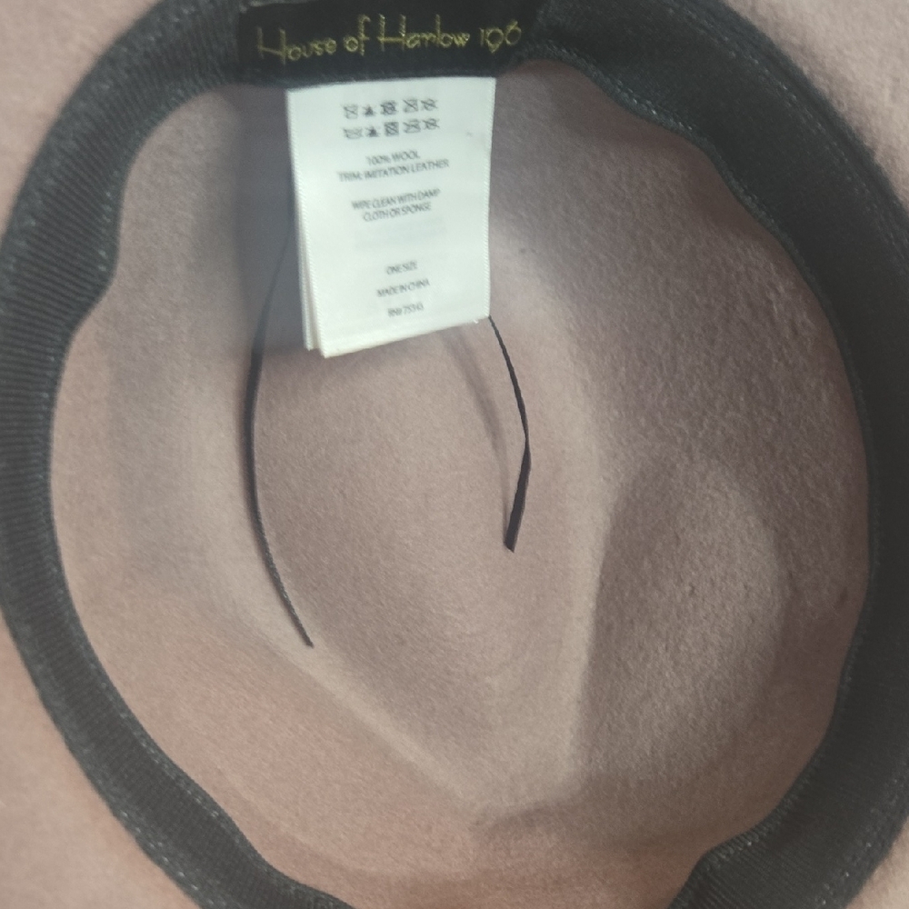 House of Harlow 1960 Soft Gray Fedora - Picture 11 of 15